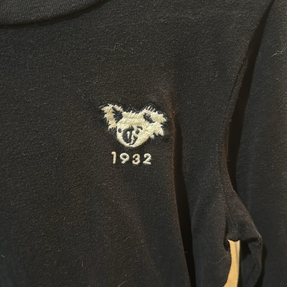 Women's Navy Gilly Hicks Sz M Long Sleeve Top - Picture 2 of 5